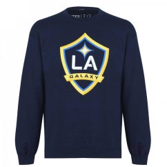 MLS Logo Crew Sweatshirt Mens LA Galaxy