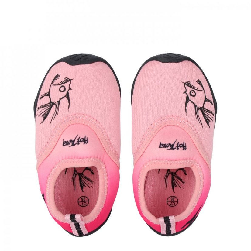 Hot Tuna HT Aqua Water Shoes Infants Pink/Black Fade