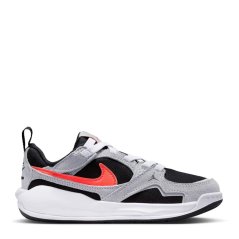Air Jordan Kids' Basketball Trainers Black/Infared