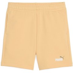 Puma Essentials Logo Fleece Shorts Boys Apricot