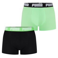 Puma 2 Pack Boxers Mens Green Ghecko