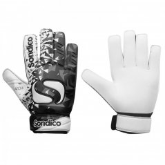 Sondico Match Goalkeeper Gloves Black/Yellow