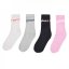 Gelert Ladies Walking Boot Sock 4 Pack Pink