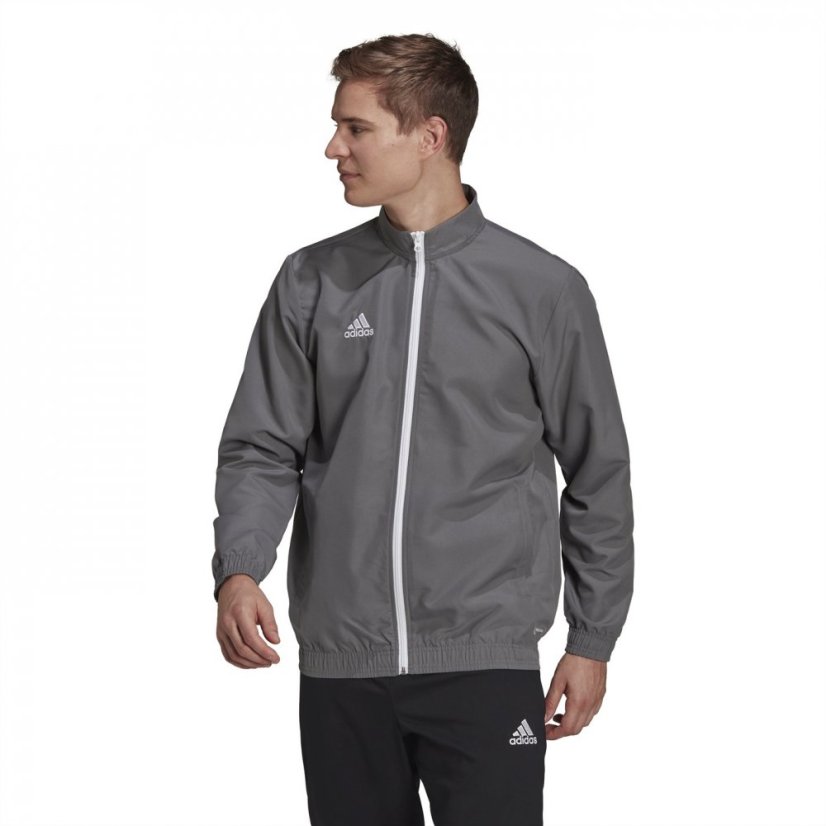 adidas ENT22 Pre Jacket Mens Grey