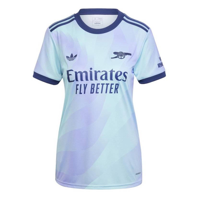 adidas Arsenal Third Shirt 2024 2025 Womens Blue