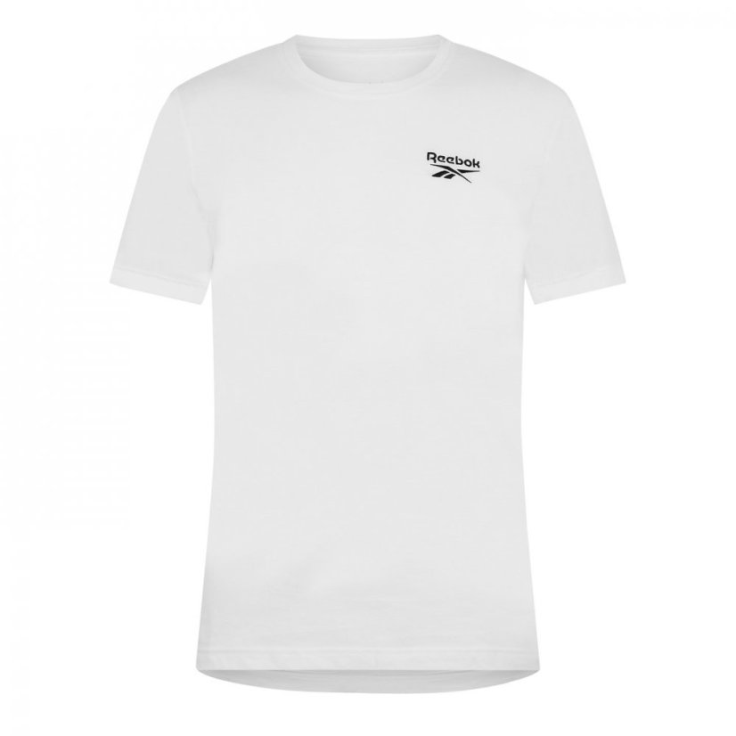 Reebok Identity T-Shirt Mens Gym Top White