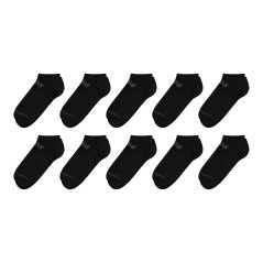 New Balance No-Show Socks 10 Pack Black