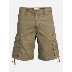 Jack and Jones Men's Cole Frank Cargo Shorts Olive Night