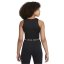 Air Jordan Active Crop Top Junior Girls Black/White
