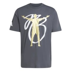 adidas Jude Bellingham T-shirt Adults Dark Grey