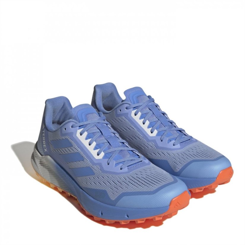 adidas Terrex Agravic Flow Trail Running Shoes 2.0 Mens Blu D/Blu F/Orn