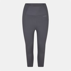 USA Pro USA Pro High Rise Capri Cropped Leggings Ladies Charcoal