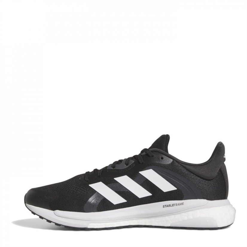 adidas Solarglide 4 St Shoes Unisex Runners Mens Blck/Whte