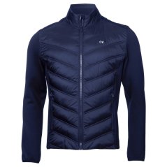 Calvin Klein Golf Men's Frontera Hybrid Long Sleeve Performance Golf Jacket Navy
