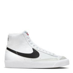 Nike Blazer Mid '77 Big Kids' Shoes White/Black