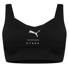 Puma Women's HYROX World Power Medium Impact Sports Bra Puma Black