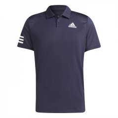 adidas Club Tennis 3-Stripes pánske polo tričko Legend Ink/Whit