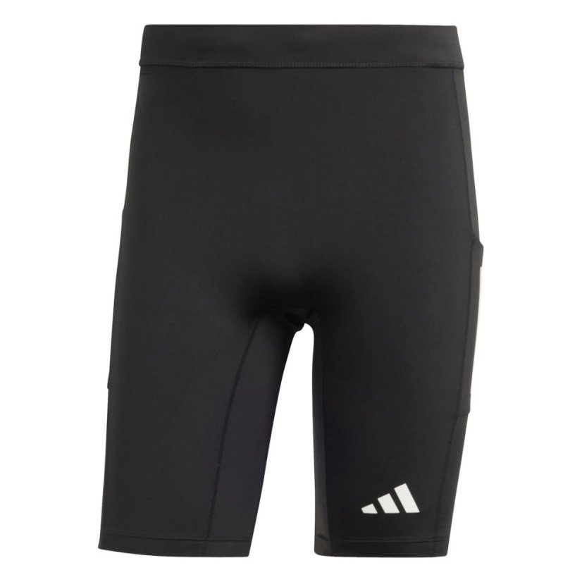 adidas Own the Run Short Tights Mens Black