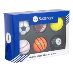 Slazenger Slaz Ballset 6PK 61 Multi