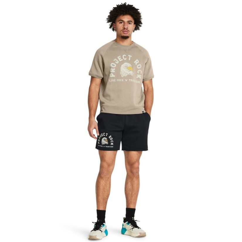 Under Armour Men's Icon Fleece Jogger Shorts Black