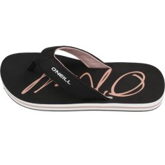 ONeill Logo Slides Womens Black