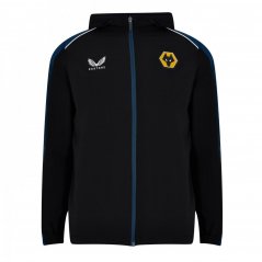 Castore Wolverhampton Wanderers Training Jacket BLACK/PETROL
