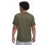 Under Armour Men's Spring Tech Print Short-Sleeve Performance Gym Top Marine OD Green
