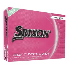 Srixon Soft Feel 12 Pack Ladies White