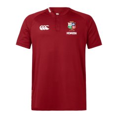 Canterbury British and Irish Lions Polo Shirt 2024 Adults Red Dahlia