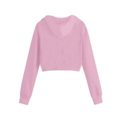 Miso Women's Cropped Hoodie Pink