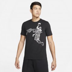 Air Jordan Graphic pánské tričko Black