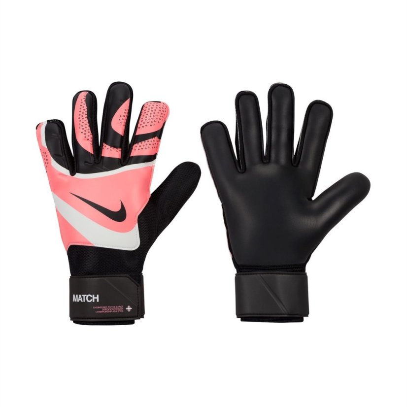 Nike Match Goalkeeper Gloves Black/Pink