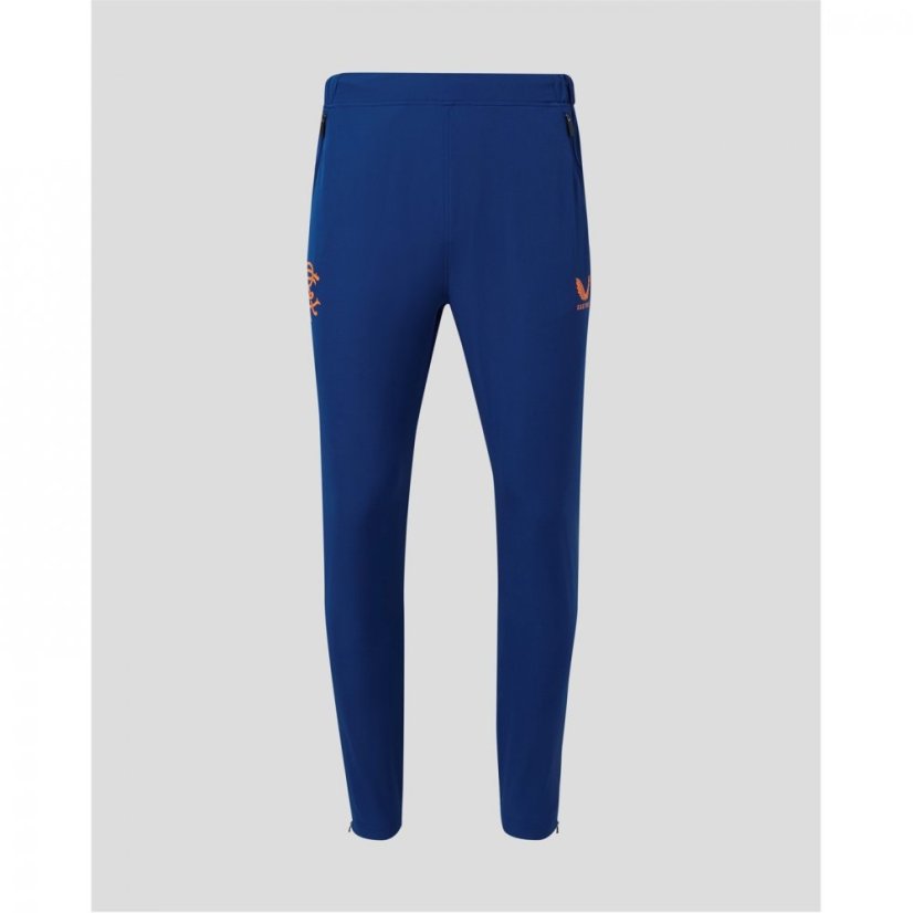 Castore Rangers Travel Tracksuit Bottoms 2023 2024 Adults Blue