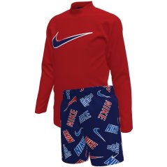 Nike Kids' Swim Shorts Blue/Red