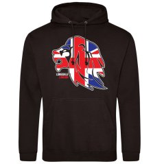 Lonsdale Printed Logo Hoodie Black 3