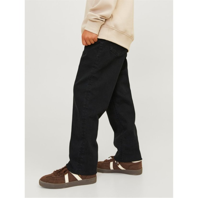 Jack and Jones Kids' Clark Orig Straight Leg Jeans Black Denim