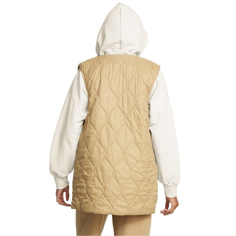 Under Armour Women's Diamond Lightweight Quilted Gilet Brown