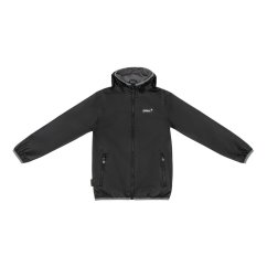 Gelert Kids Dursley Stormlite 5000mm Hooded Long Sleeve Waterproof Jacket Black
