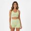 USA Pro UP Seamless Crop Sports Bra Pistachio