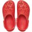Crocs Unisex Kids Classic Floral Cut Clogs Cherry Red