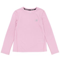 Karrimor Long Sleeve Run T Shirt Junior Girls Pink