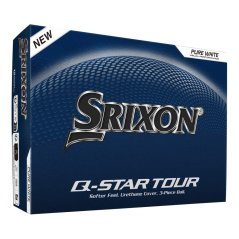 Srixon Q-Star 12 Pack of Golf Balls White