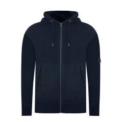 Firetrap Hybrid Full Zip pánská mikina Black