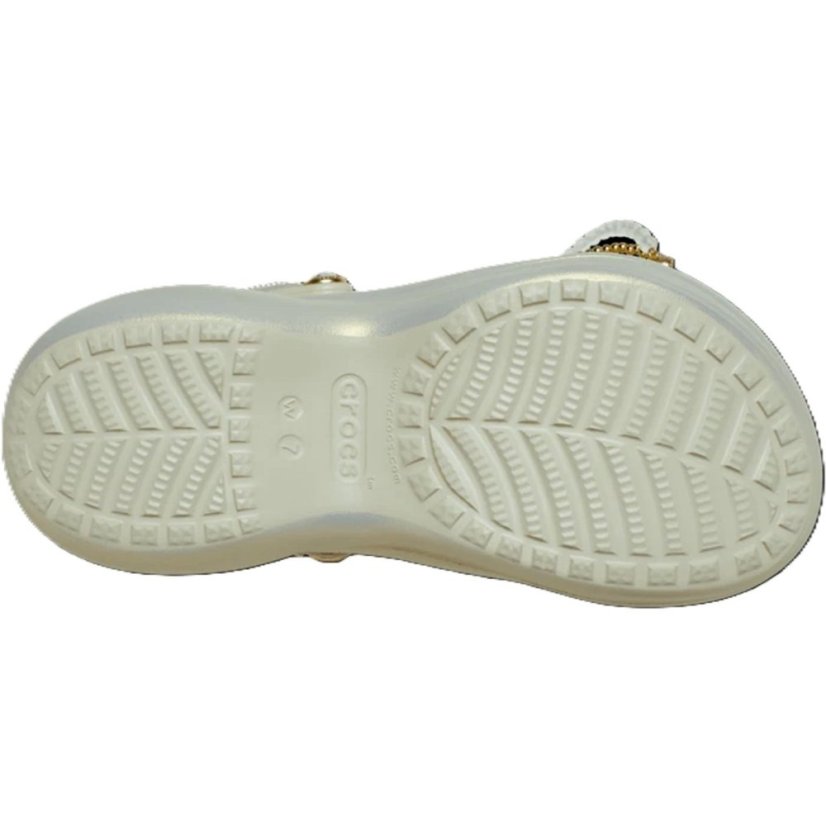 Crocs Women's Bedazzled Clogs Bone