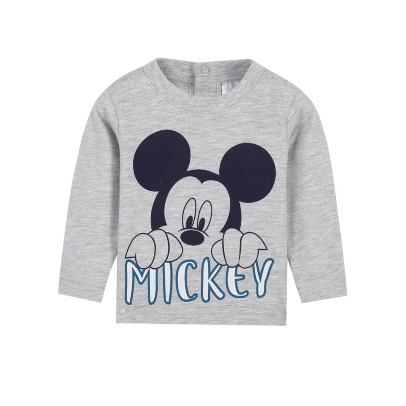 Character Unisex Kids Disney Hooded Long Sleeve Gilet Set Mickey Mouse