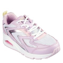 Skechers Kids' Classic Low-Top Trainers Lavender/Pink