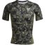 Under Armour HeatGear® Printed Short Sleeve Mens Marine OD Grn