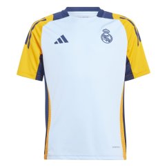 adidas Real Madrid Tiro 24 Training Shirt 2024 2025 Juniors Blue