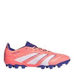 adidas Kids' Predator League 2G/3G Ag Firm Ground Football Boot Signal Coral