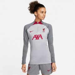 Nike Liverpool Drill Top Womens Wolf Grey/Red